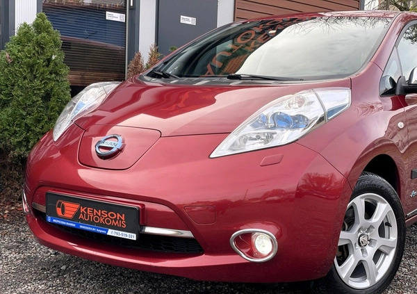 Nissan Leaf cena 35900 przebieg: 108072, rok produkcji 2014 z Wolbórz małe 781